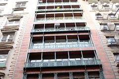02-2 Red Brick, Steel, Reddish Terra Cotta and Glass Frames The Elegant Facade Of Little Singer Building 561 Broadway South Of Prince St In SoHo New York City